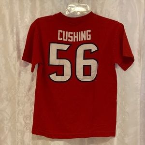 Vintage Reebok Houston Texans Brian Cushing Jersey T-Shirt Size Youth Medium 🔥